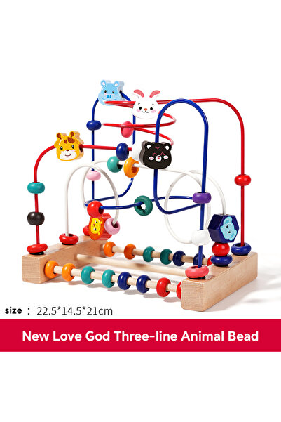 Choice7 الشكل 1: مكعبات بناء تعليمية مبكرة للأطفال الصغار، خرز، ألعاب لتنمية ...