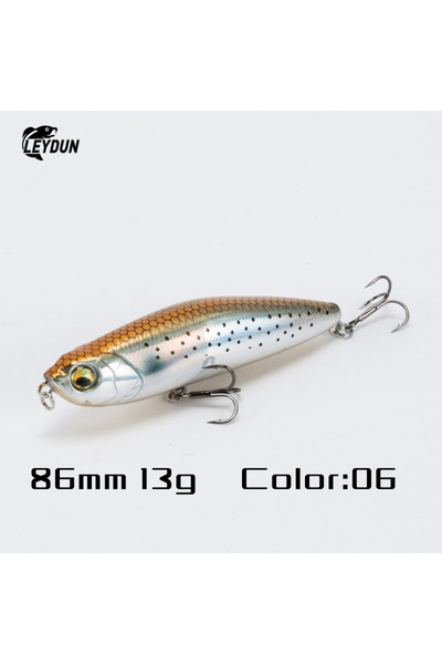 Choice 86mm 13g 06 LEYDUN Z-Claw Fishing Lures Floating Pencil 86mm 100mm 120...