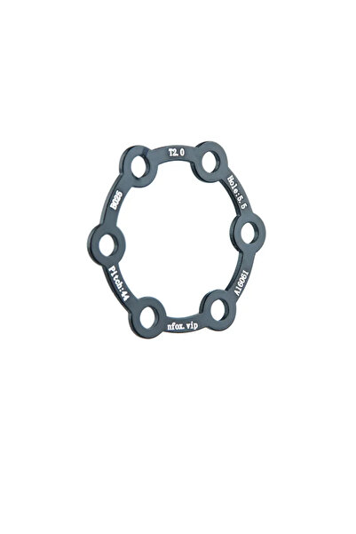 Choice 2 Electric Scooter Brake Disc 3 Gaskets Bicycle 6 Holes 2 Washers 4 Hu...