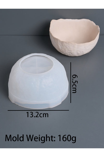 Choice وعاء تخزين غير منتظم قالب سيليكون تصميم إبداعي وعاء فاكهة مموج وعاء جر...