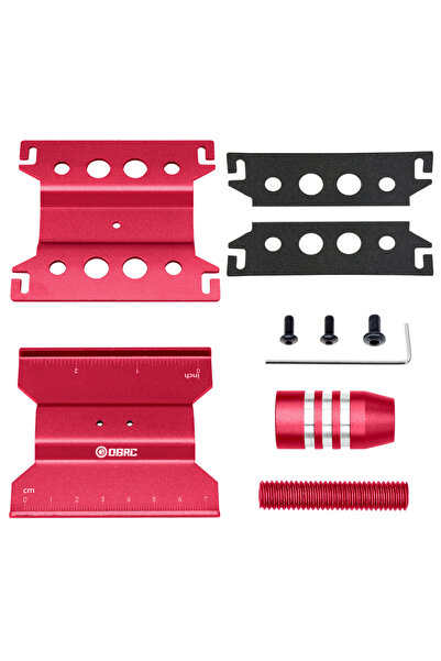 Choice Red RC Work Stand RC Car Repair Stand Workstation for Axial SCX24 TRX4M FCX24 1/16 1/18 1/24 Scale R