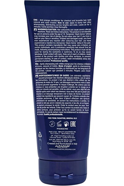 Alfaparf Milano Semi Di Lino Brunette Anti-Orange Conditioner 200Ml