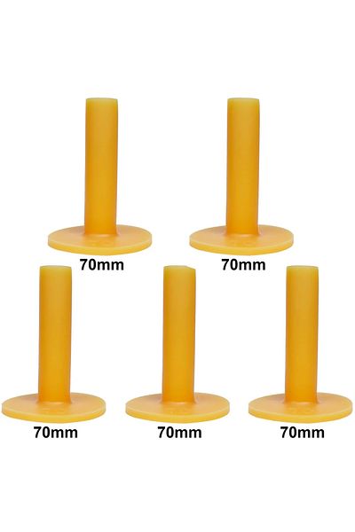 Choice 70mm-5pcs 5Pcs/set Rubber Golf Tee Training Practice Ox Tendon Tee Golf Ball Holders
