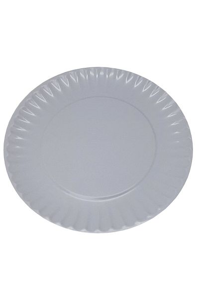 OEM Farfurie Gemma, intinsa, 26 cm, alb, uni, 5Stx