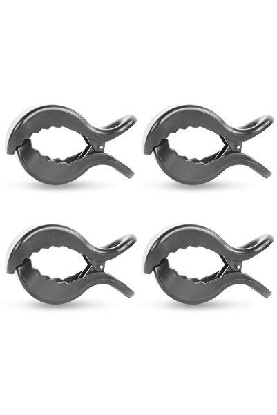 Choice 4 قطع من مشابك تثبيت عربة الأطفال متعددة الوظائف باللون الرمادي الداكن...