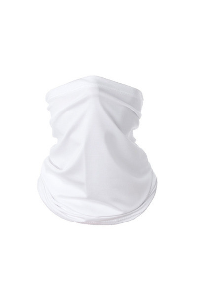 Choice وشاح عمامة متعدد الأغراض أبيض لركوب الدراجات وشاح باندانا للرجال والنس...