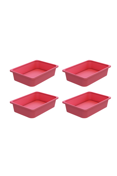 Moniev Kids Montessori Oyuncak Dolabı Kutusu Saklama Kutusu 41X30.5X10 Çocukl...