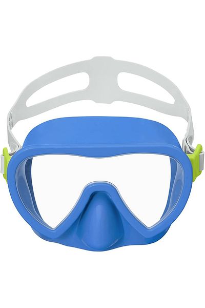 BESTWAY Guppy Kids Snorkel Mask – Leak-Resistant, UV-Protected Polycarbonate Lens”