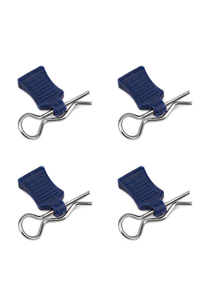 Choice مشبك دبوس لهيكل سيارة RC أزرق داكن بمقياس 1/10 و1/12 و1/16 لسيارة Trax...