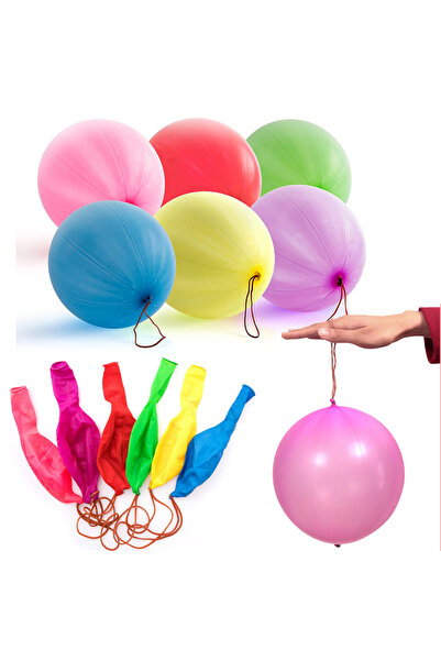 Choice 10pcs randomly 5/10pcs Large Punch Balloons Party Favors Kids Big Punching Ball Latex Bounce Balloon