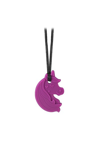 Choice Purple Sensory Chew Necklace Animals Design Chewy Silicone Baby Teether Kids Teething Necklace Senso