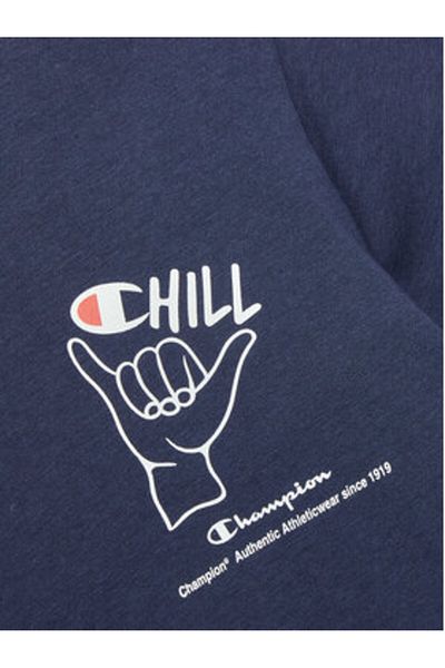 Champion Tricou băieți 306373 bleumarin