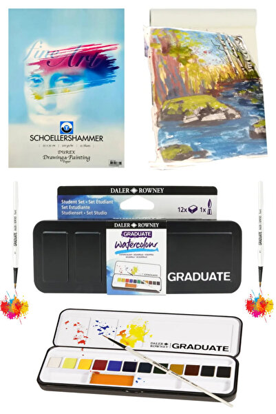 GLANCE Schoellershammer 25x35 15 s Teknik Çizim Kağıdı 200 gr Daler Rowney Gr...