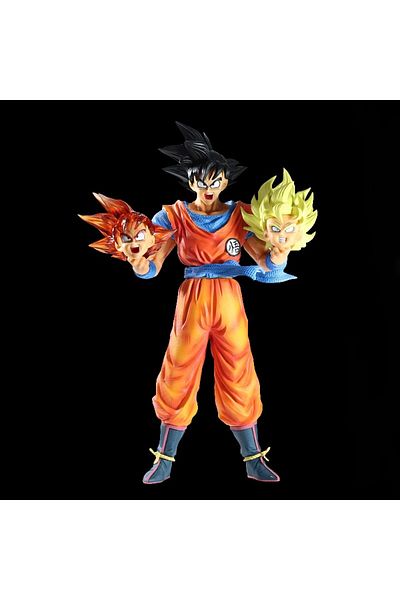 BANDAI 30cm WHITE Original Anime Dragon Ball Z Ichiban KUJI Dabura Son Gohan Majin Buu Son Goku Acti