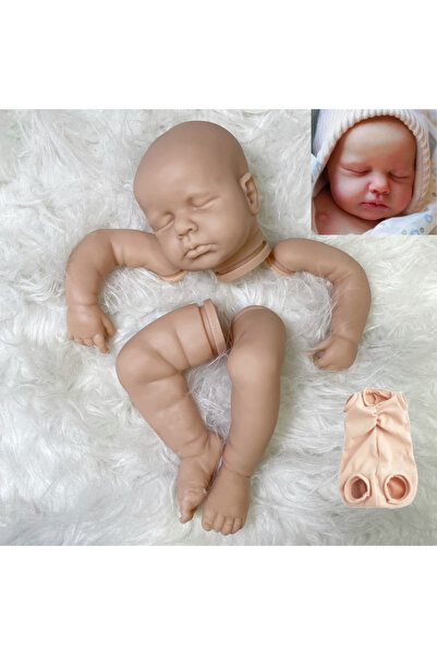 Choice طقم دمى ريبورن بيبي غير مطلية من الفينيل، مقاس 19 بوصة، أجزاء دمية لول...