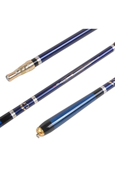 Choice 6.3m Carbon Fiber 4 Positioning Carp Fishing Rods 3.6-7.2M Telescopic Stream Feeder Pole Ultralight