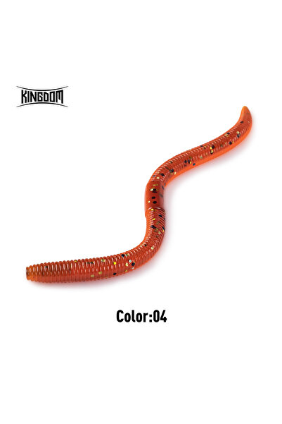 Kingdom دودة غاطسة ناعمة 96 مم 1.8 جم 8866-04 طعم صناعي ناعم 96 مم 1.8 جم 120...