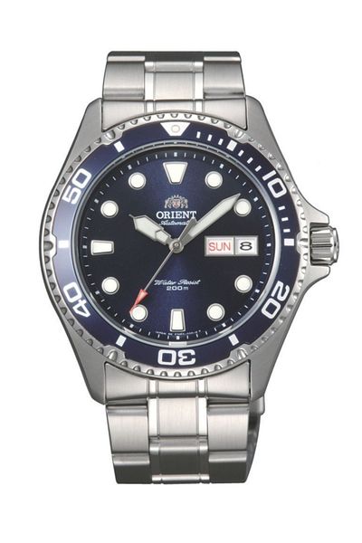 Orient Mako Ra-Ac0M10L30B Automatic Steel Grey Sapphire Crystal 20 Atm 40mm Men Wrist Watch