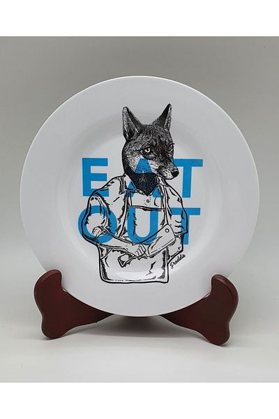 OEM Farfurie Gemma intinsa 20 cm 7STX, Eat Out bleu
