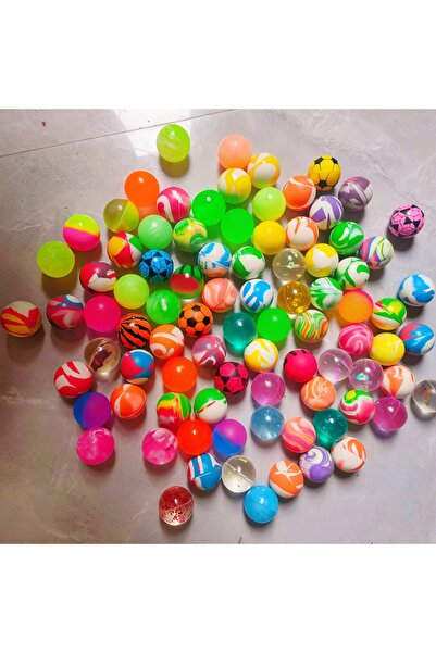 Choice 40PCS 10/20/30/40/50Pcs Bouncy Ball Toys Kid Birthday Party Favors Gifts for Guests Rubber Bouncing