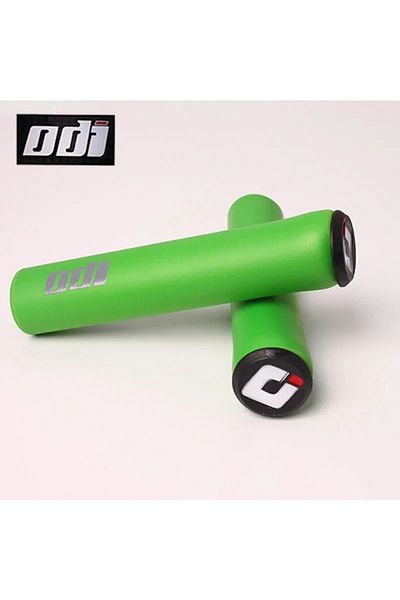 Choice odi-2 Green 2PCS ODI MTB Grips Silicone Bicycle Handlebar Cover Soft Shock Absorbing Mountain Bike H