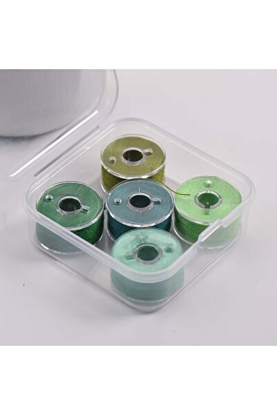 Choice 5 قطع من خيوط بكرة ماكينة الخياطة مسبقة اللف من GreenSery، 5 قطع/صندوق...