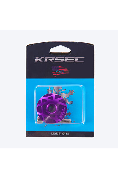 Choice غطاء سماعة رأس للدراجة باللون الأرجواني مع مسامير وغطاء وعاء وغطاء برغ...