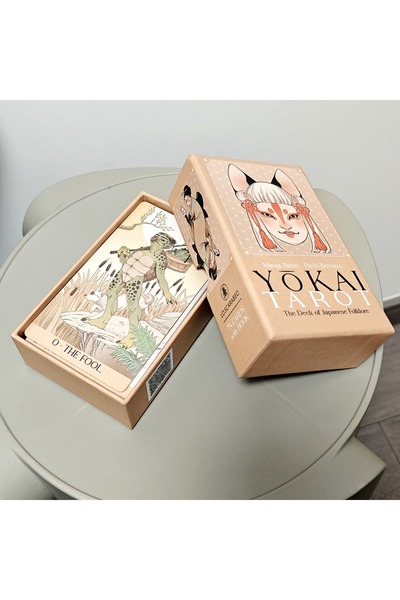 Choice Yokai Tarot Deck 78 Pcs Cards Rooted In Japanese Folklore 12*7cm Printed on 350GSM Embossed Cards...