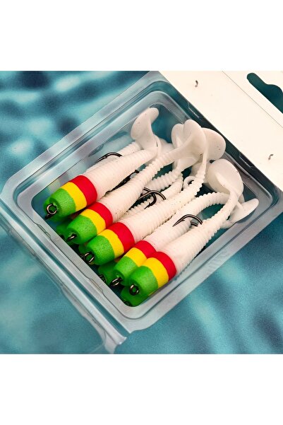 Choice FCP29T-2669-B ANFS 10pcs Euro Soft Artificial Fishing Bait Set-PVC Fis...