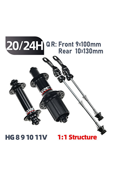 Choice 20H 24H QR 1-1 ARC 270g محور دراجة طريق 1:1 2:1 أمامي 20 فتحة خلفي 24 ...