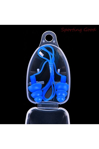 Choice1 blue 1PCS Silicone Swimming Ear Plugs Universal Soft Earplugs Pool Ac...