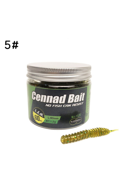 Choice طعم صناعي ناعم على شكل قيثارة صفراء معبأ في زجاجة، 60 مم، 1.2 غرام، 6 ...