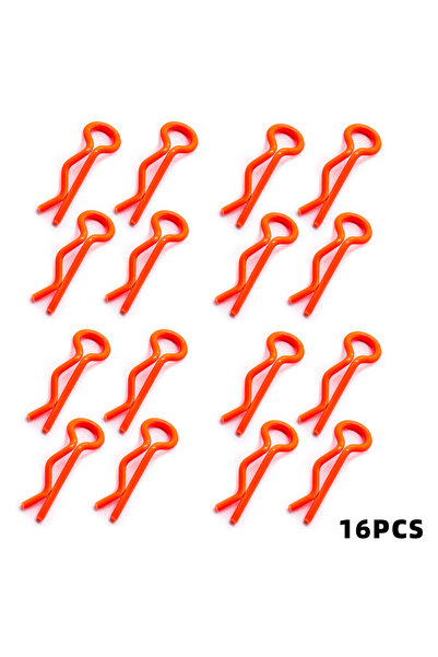 Choice orange RC Car Body Shell Clips Pin Buckle 1/10 1/12 1/16 for Traxxas Hsp Redcat Rc4wd Tamiya Axial s