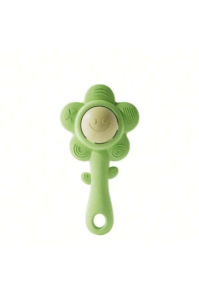 Choice green A Teether And Rattle For Babies: Sound, Chewable Toy, Early Learning And Entertainment, Teethe