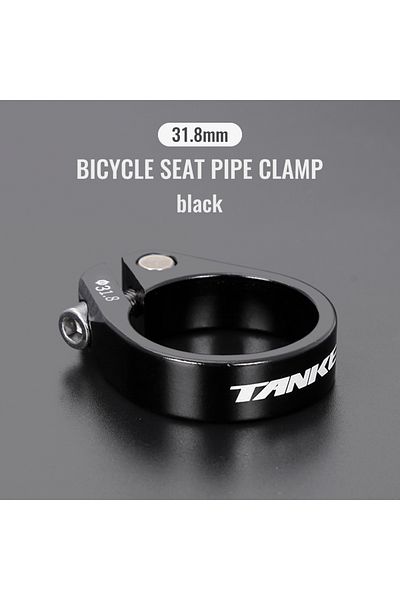 Choice black-31.8 Tanke Mtb Seatpost Clamp Bike Canoe Aluminium Tube Bolt Seat Post Clamping Bicycle Saddle