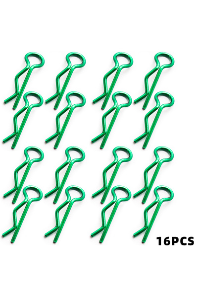 Choice مشبك دبوس لهيكل سيارة RC بلون أخضر لامع بمقياس 1/10 و1/12 و1/16 لسيارة...