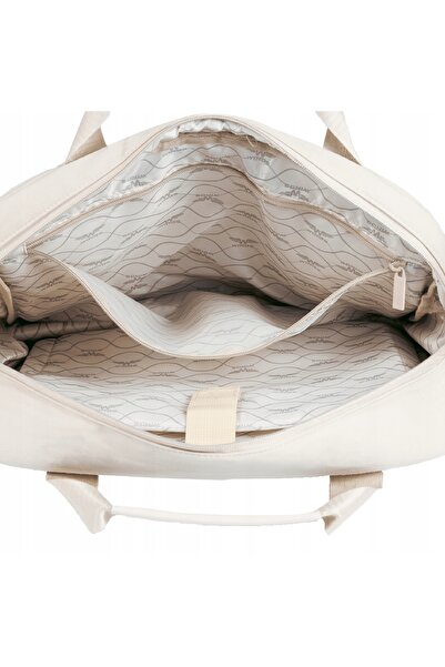 WINGS BRAND WINGS Laptop Bag 15.6" Beige - Stylish, Lightweight, Business-Ready