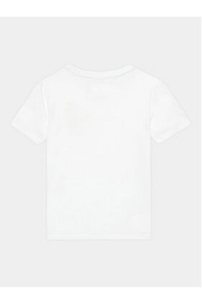 Champion Tricou băieți 306375 Alb