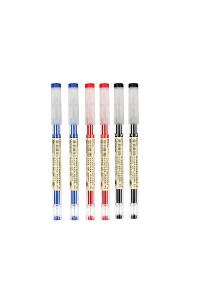 Choice 2black 2blue 2red Japan Fine Point Pen 0.35mm Black Blue Red Ink Gel P...