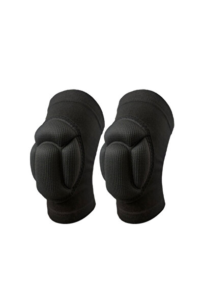 Choice زوج واحد من وسادات الركبة الواقية ذات الحجم الكبير باللون الأسود، وساد...