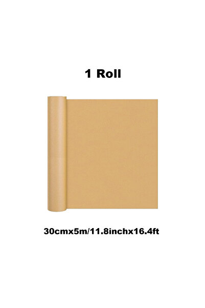 Choice ورق كرافت بني 30 سم × 5 م، مثالي لتغليف الهدايا، لفافة تغليف للنقل، فن...