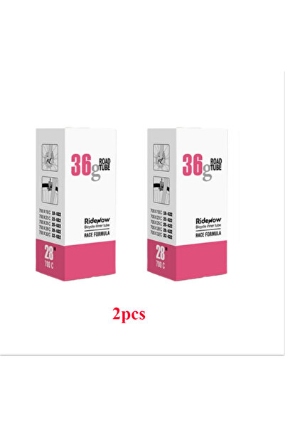 Choice صمام بريستا 65 مم 36 جرام صمام مضيء قطعتان من أنبوب داخلي للدراجة من رايدناو، قضيب هواء مضيء للدراجة مصنوع من مادة TPU