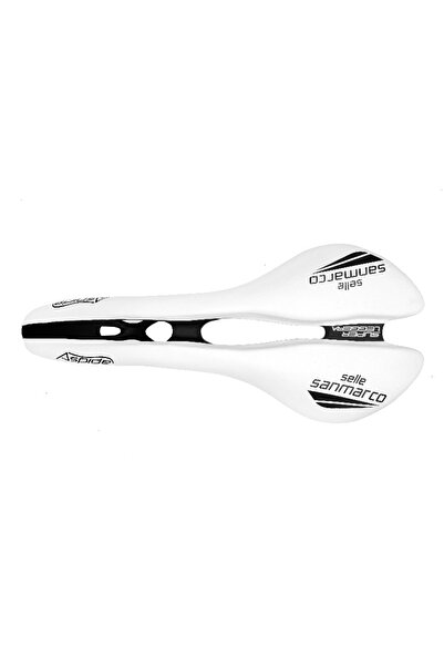 Choice سرج دراجة سان ماركو أسبيدر كربوني أبيض 1، مناسب للطرق والسفر، مصنوع من...