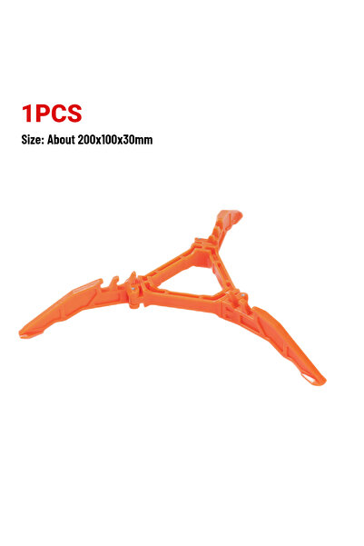 Choice حامل أسطوانة غاز نايلون برتقالي قابل للطي، حامل خزان غاز خارجي، حامل ز...