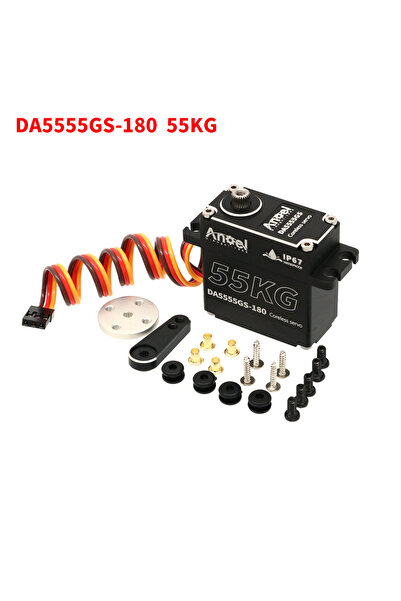 Choice 55KG 180 degree UAngel Waterproof Servo 35KG 45KG 55KG Aluminum Case D...