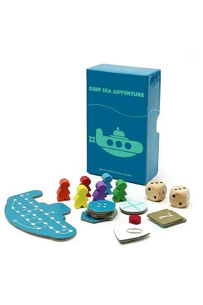 Choice 1 pcs 1pc "Deep Sea Adventure" Family Gathering Game Card,Fun Card Game,Party Board Games