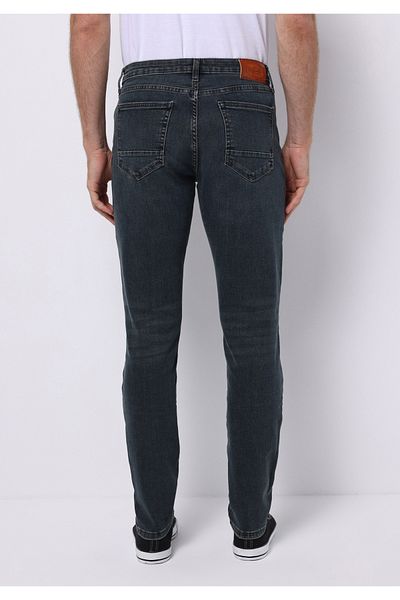 Colin's Slim Fit Men's Green Jean Trousers