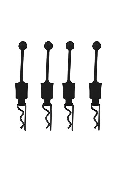 choice2 4 قطع من مشابك تثبيت هيكل السيارة المصنوعة من هلام السيليكا باللون ال...