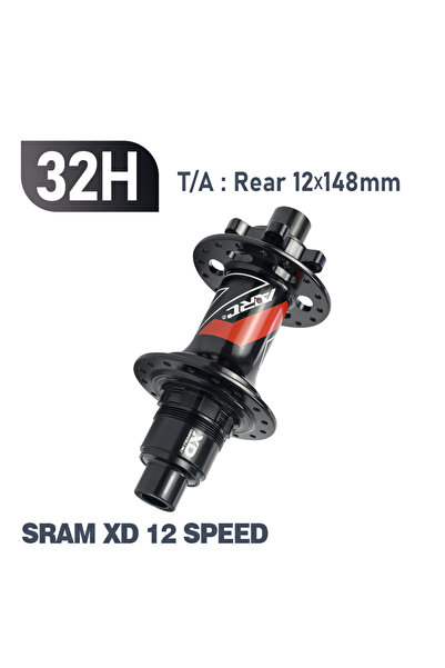 Choice 6 مسامير 32H XD 12x148 ARC MT009 BOOST 6 مسامير محور 15x110 12x148 32 ...