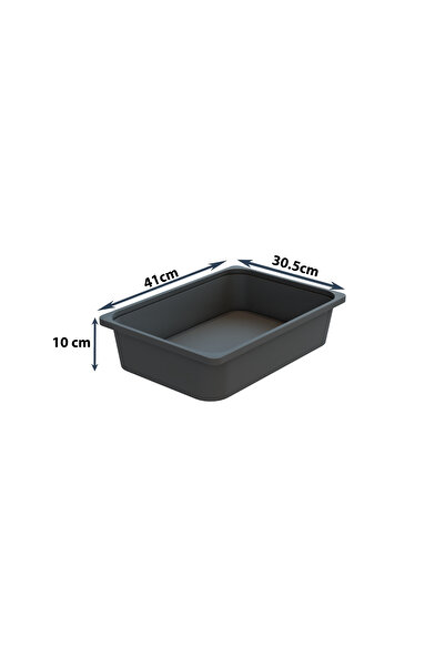 Moniev Kids Montessori Oyuncak Dolabı Kutusu Saklama Kutusu 41X30.5X10 Çocuklar İçin Aktivite Kutusu 10 Adet
